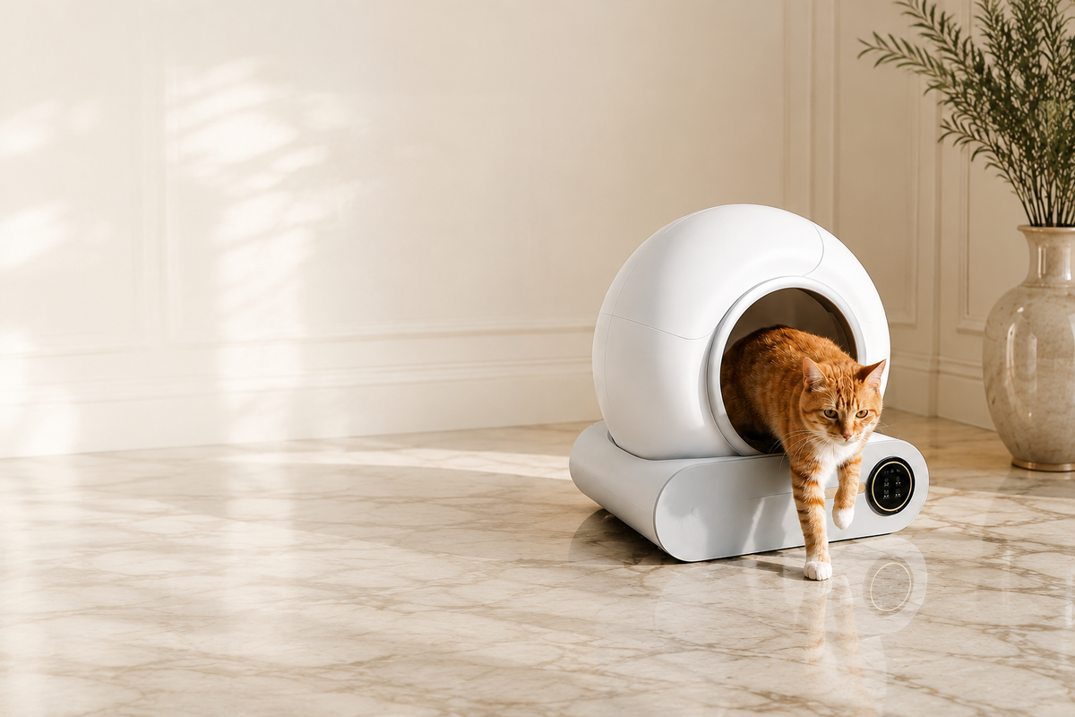 Litière Provence automatic cat litter box